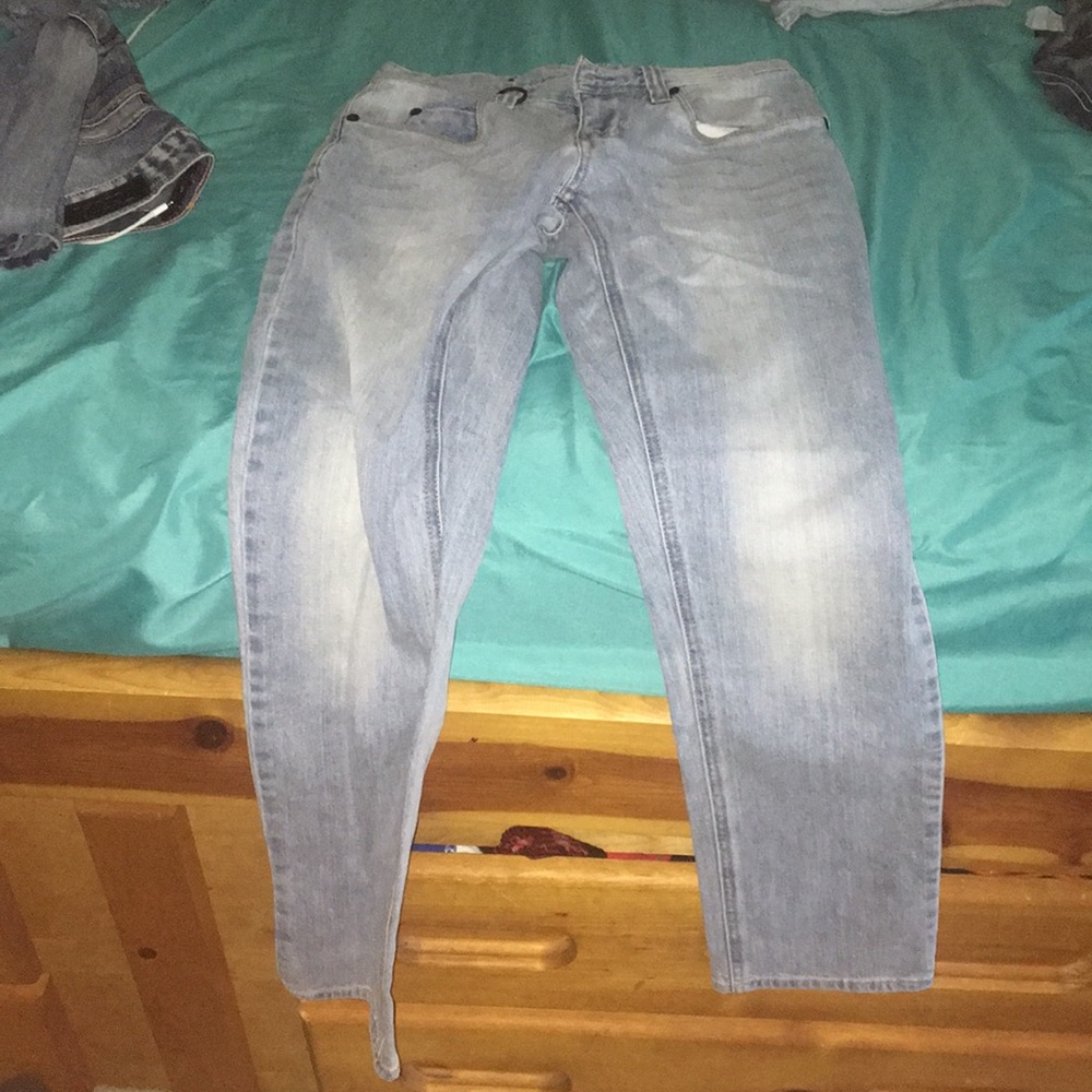 Light blue jeans